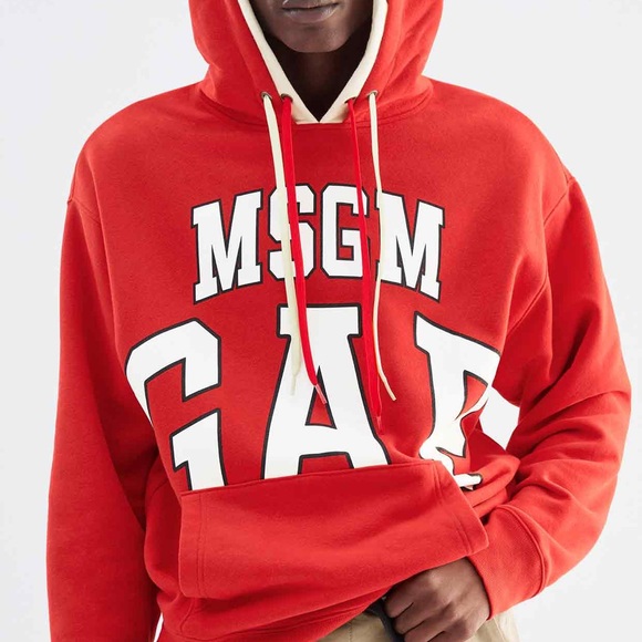 msgm gap hoodie